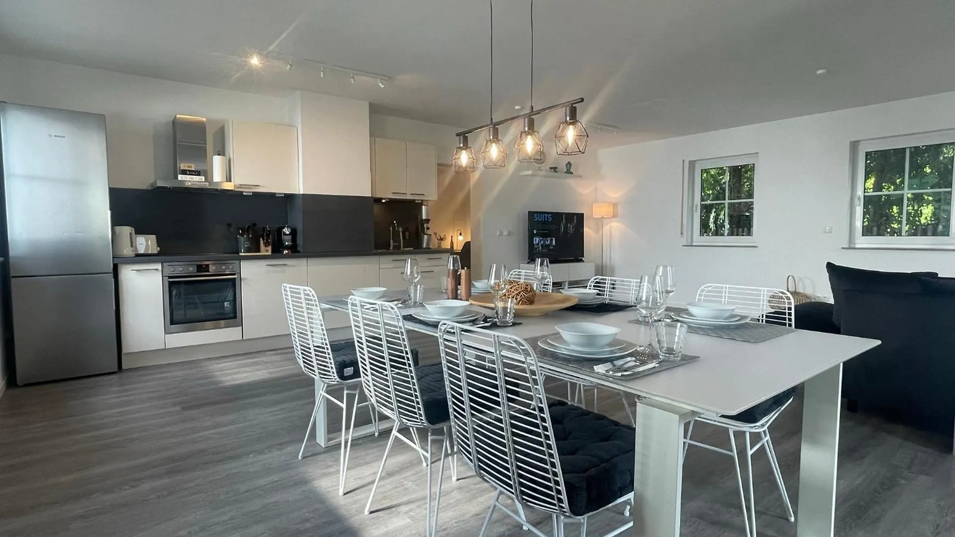 Perfekt Fuer 6! Kueche Netflix Bbq Parkplaetze Apartment Haar